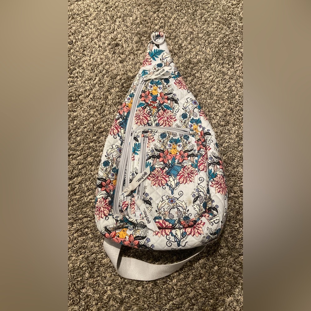Vera Bradley Mandrake sling backpack gently used